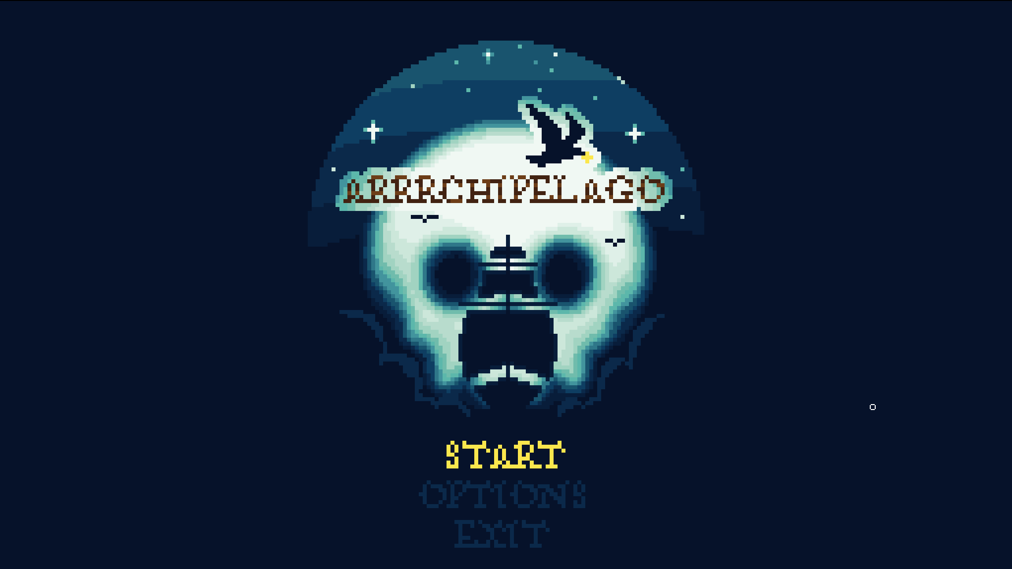 Image of the game&#39;s main menu.